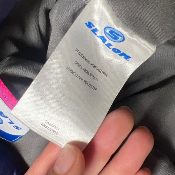 Slalom Women's Size Small Fleece Lined Insulated Ski Pants - Picture 8 of 8